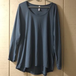 Solid grey/blue XL Lynnae